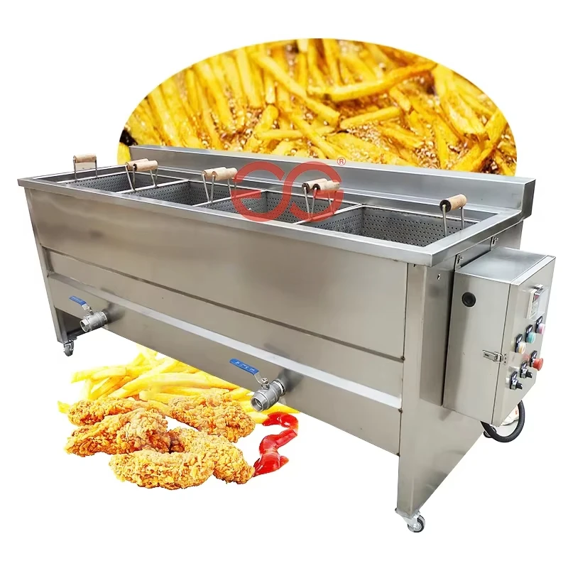 

Manufacturer Price Electric French Fries Frying Machine Potato Chips Fryer