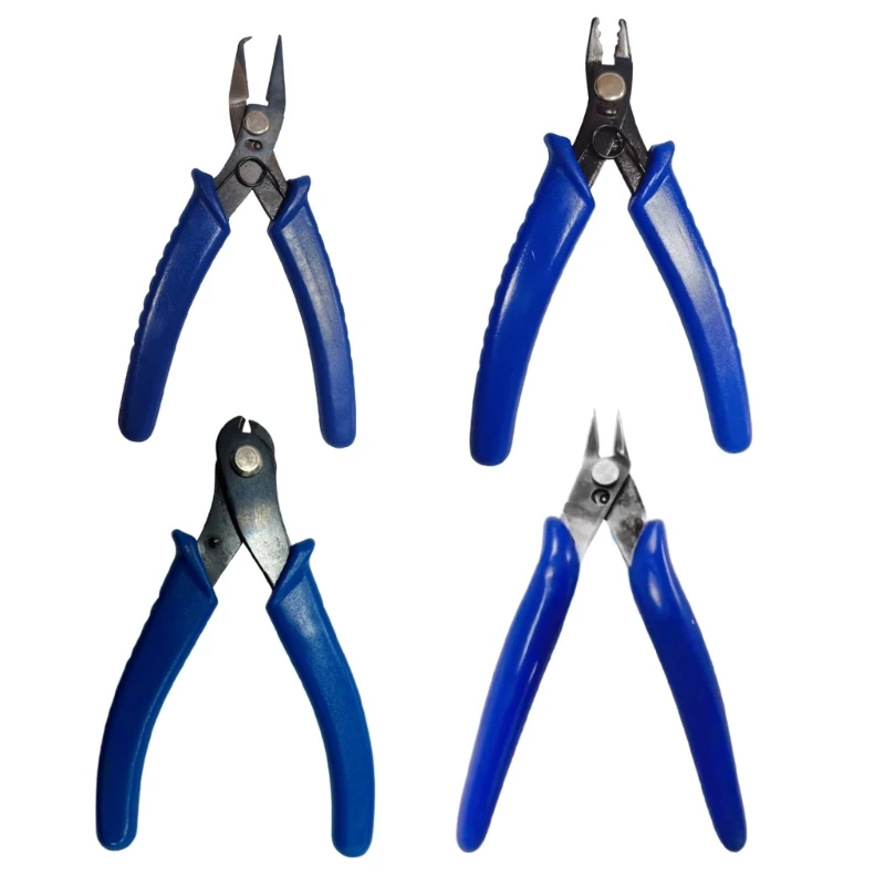 

4Pcs Crimper Pliers Rubber Crimping Tool DIY for Jewelry Accessories 517F