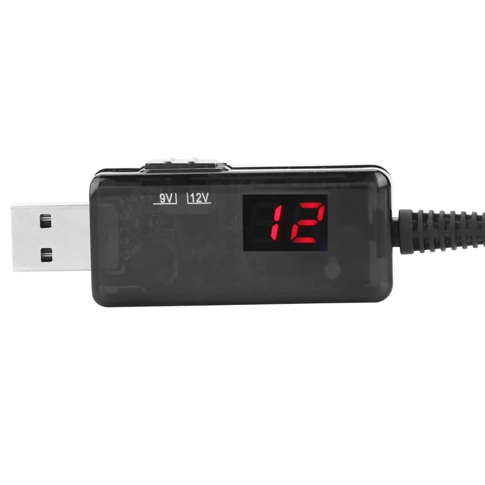 Input DC5V DC Boost Converter Output 9V 12V Adjustable Voltage USB Boost Power Supply USB To DC 5.5mm 3.5mm Step Up Design