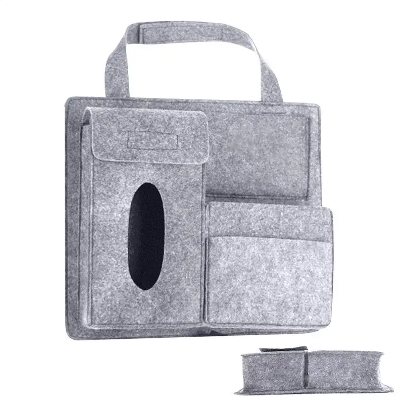 

Backseat Car Organizer Felt Car Seat Bag Car Seat Back Organizer Car Seat Back Organizer Car Tote For Travel Tissue