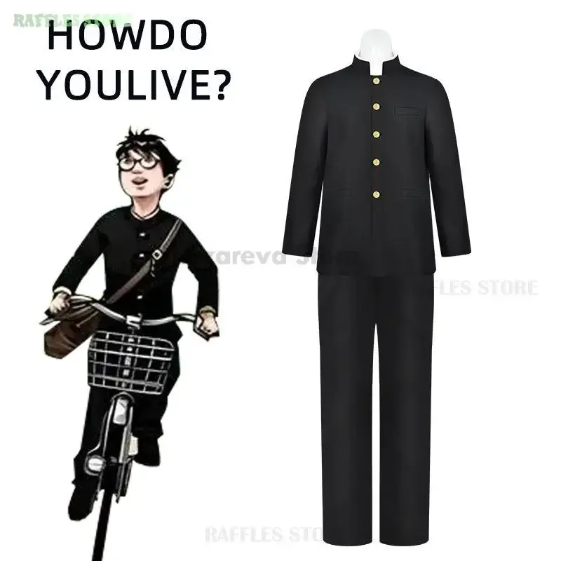 أفلام الرسوم المتحركة الصبي والبطل كيريكو فساتين الخادمة التأثيرية زي كيف تعيش؟ أزياء الهالوين ماهيتو ماكي ليدي هيمي كوسبلاي