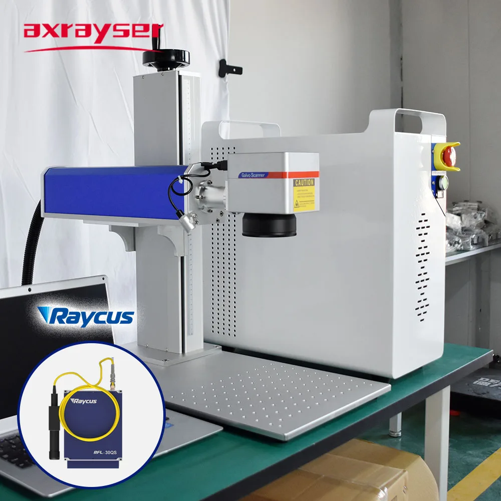 

Волоконный лазерный маркиратор Raycus 20 Вт 30 Вт 50 Вт Источник лазера 110*110 мм для резки металла, пластика, стекла, дерева, ювелирных изделий