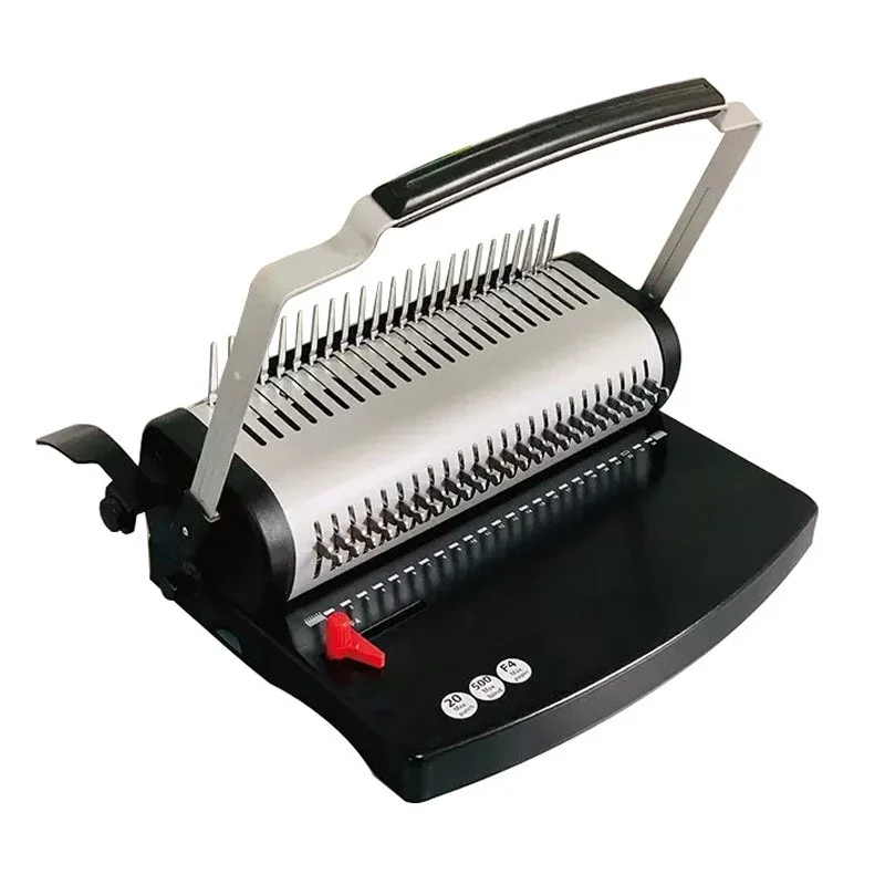 U688 punching binding machine F4 baseplate 330mm notebook album desk calendar manual rubber ring