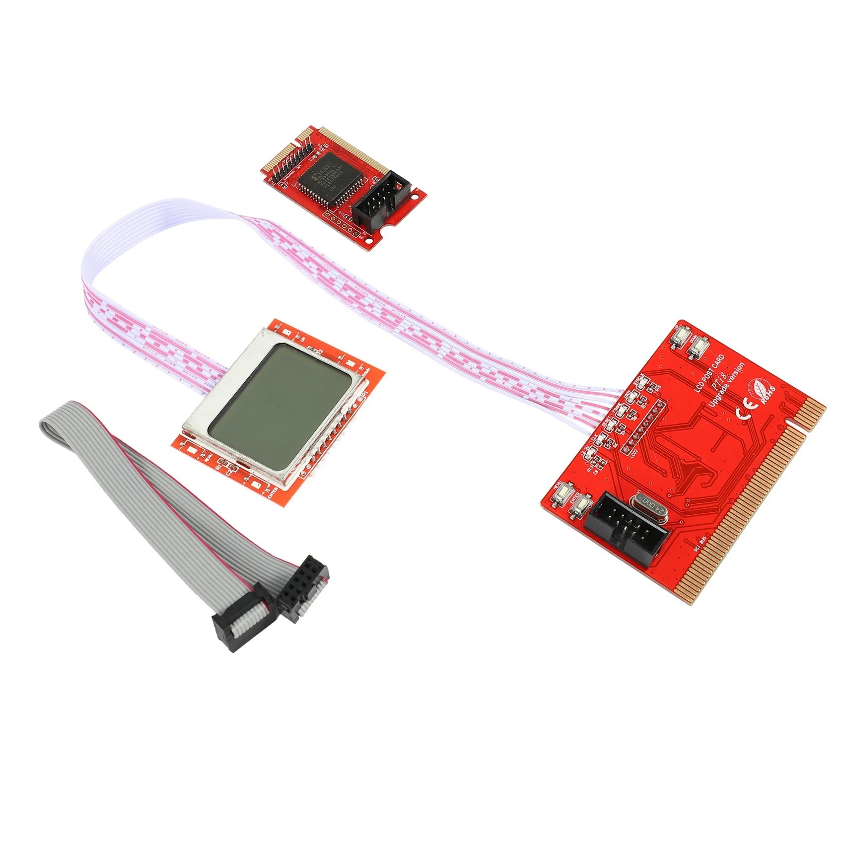 Lcd Tablet PC Motherboard Analyzer Diagnostic Post Tester Card Checker Professional For Computer Laptop Desktop Pti8