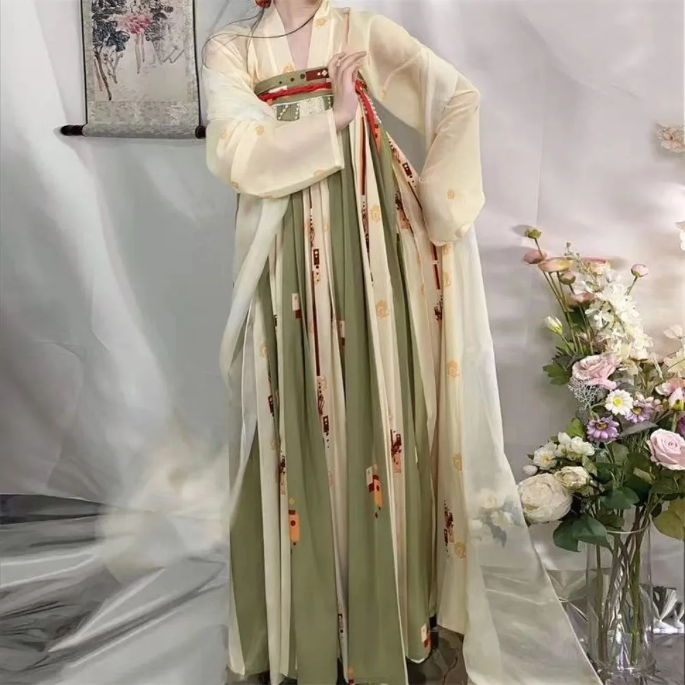 Disfraz de hada Hanfu para mujer, vestido antiguo tradicional chino, ropa de baile de la dinastía Han, traje de Príncipe para dama, Cosplay