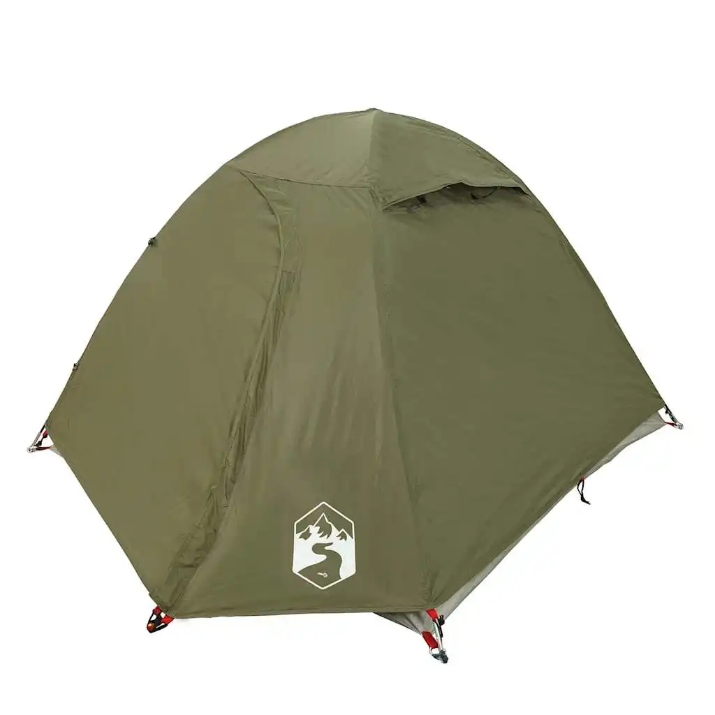 Wasserdichtes Tarnzelt für 2 Personen, Kuppelzelt, Lichtundurchlässig, Winddicht, Campingzelt für Festivals, Wandern, Backpacking, Camping, Angeln – Detail 17