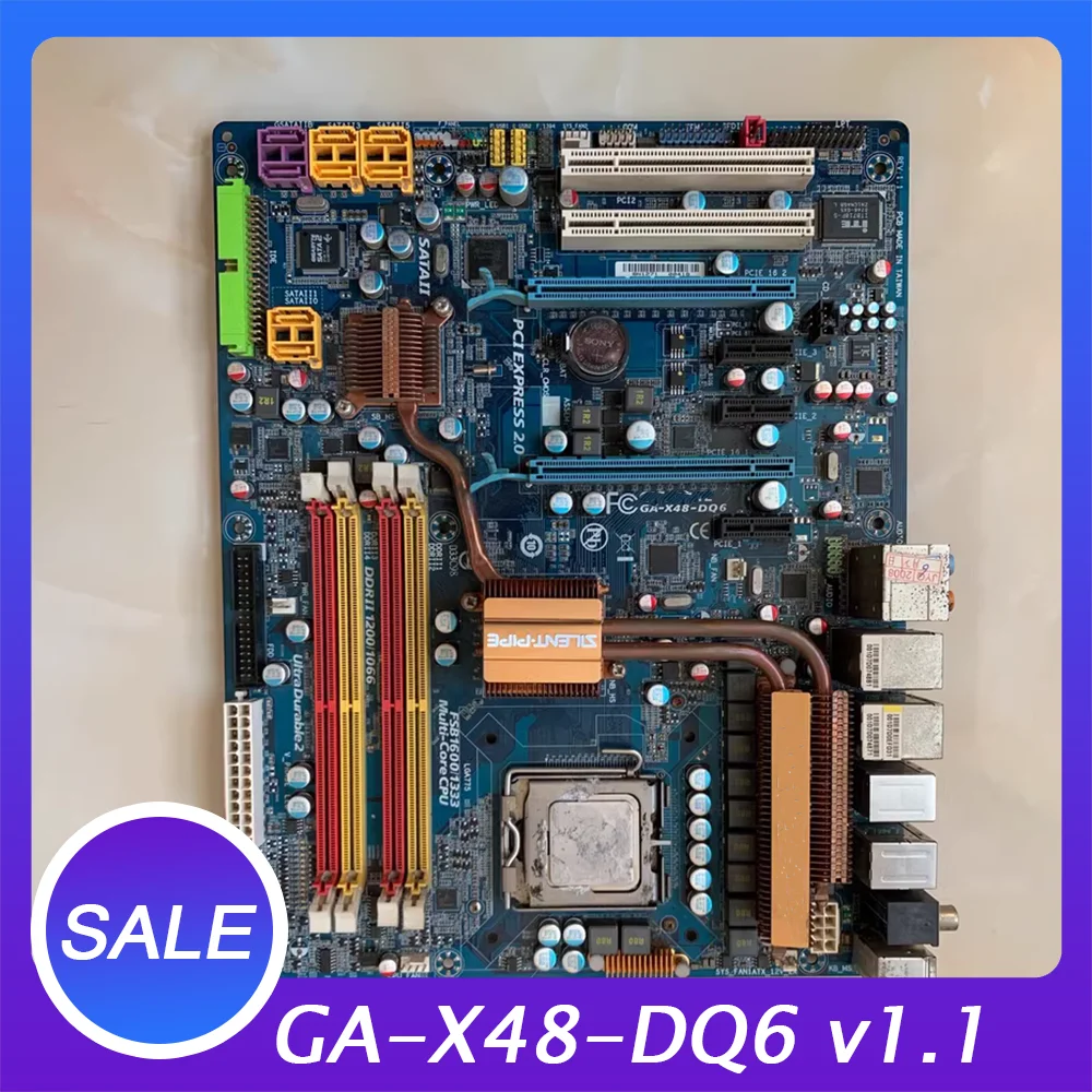 

Для материнской платы Gi-ga-byte LGA755 ddr2 GA-X48-DQ6 v1.1