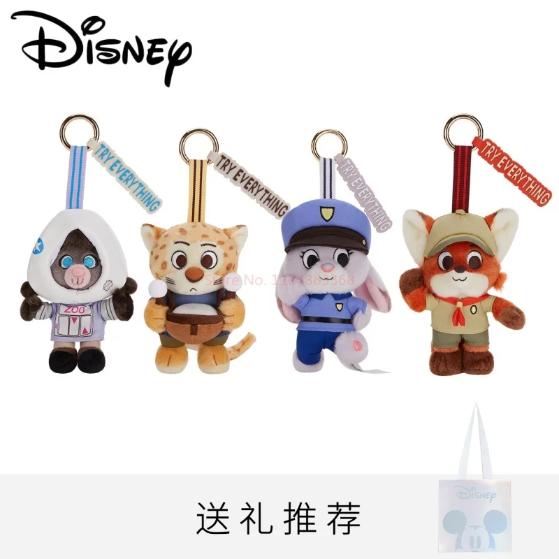

Disney Official Zootopia Best Selling In Stock Little Dreams Judy Nick Plush Keychain Bag Animal Pendant Cute Doll Toys Gift