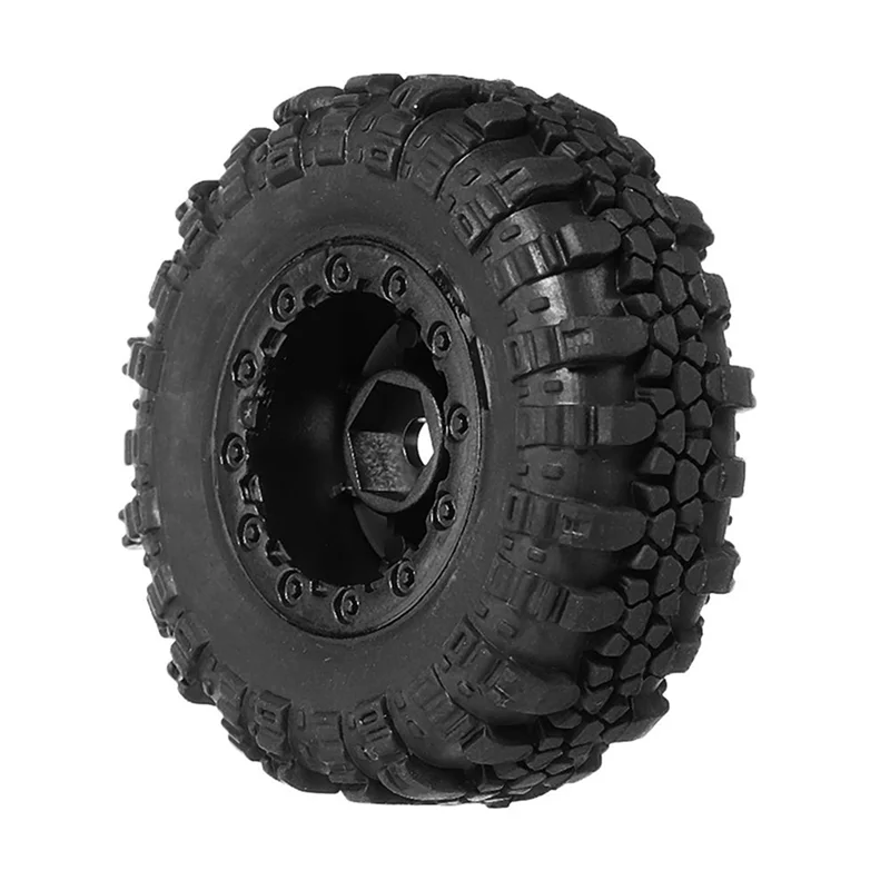 

ABUM-8PCS 47X18mm Wheel Rims Tires Tyre Set For Axial SCX24 90081 AXI00001 1/24 RC Crawler Car Upgrade Parts Accessories