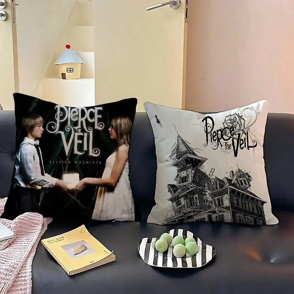 

P-Pierce The S Pillow Case Throw Pillow Cover Nordic Vintage Style Cushion Covers Home Living Room Sofa Couch Seat Decor