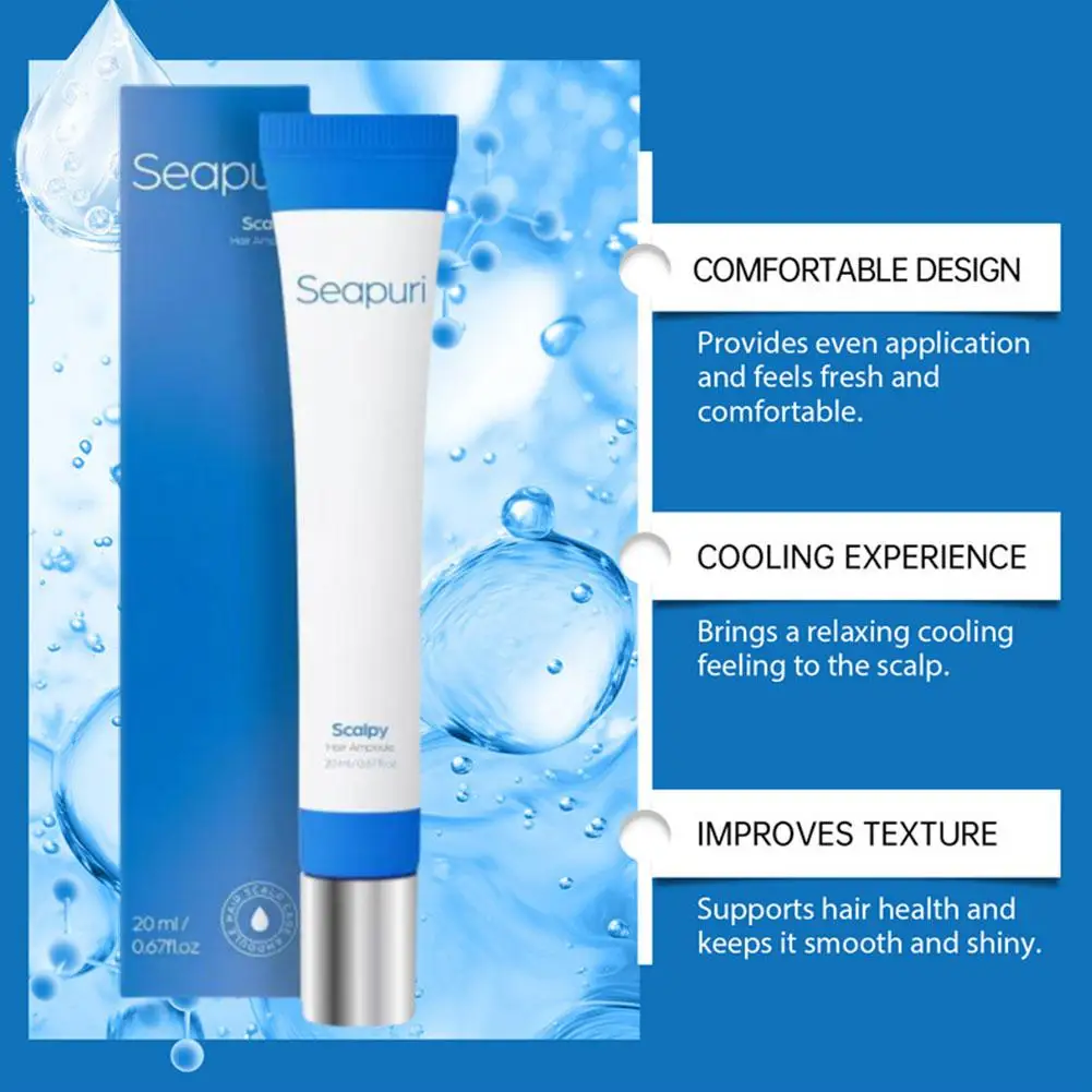 20 مللي جوهر الشعر المغذي العناية بالشعر جوهر إصلاح محمل الشعر يحافظ على تنظيف فروة الرأس يحافظ على تنظيف فروة الرأس