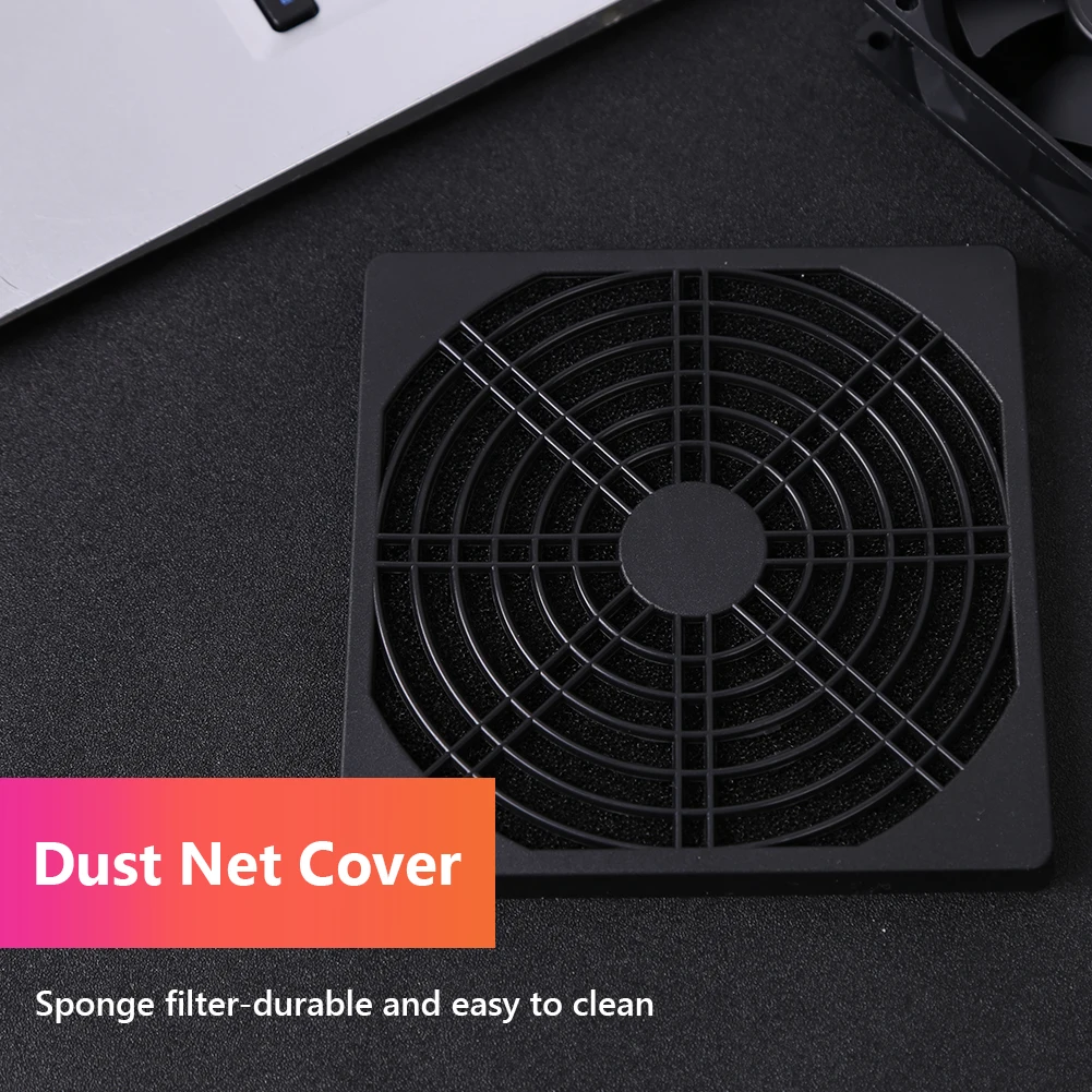 5pcs Desktop Computer Case Fan Stoffilter Vervanging 60mm 80mm 90mm 120mm Lichtgewicht Desktop computer Stofdicht Grills