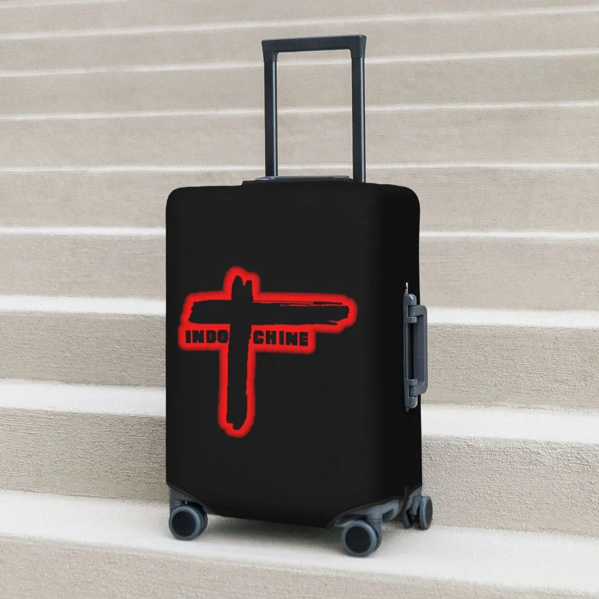 

Indochine Suitcase Cover Protection Elastic Trip Luggage Protector Covers for 18-32 Inch