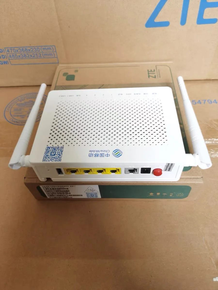 Imagem -05 - Banda Dupla Wi-fi Gpon Fibra Óptica Ftth Firmware em Inglês Ont ac Original F673av9 F673av9a 4ge 2.4 5g