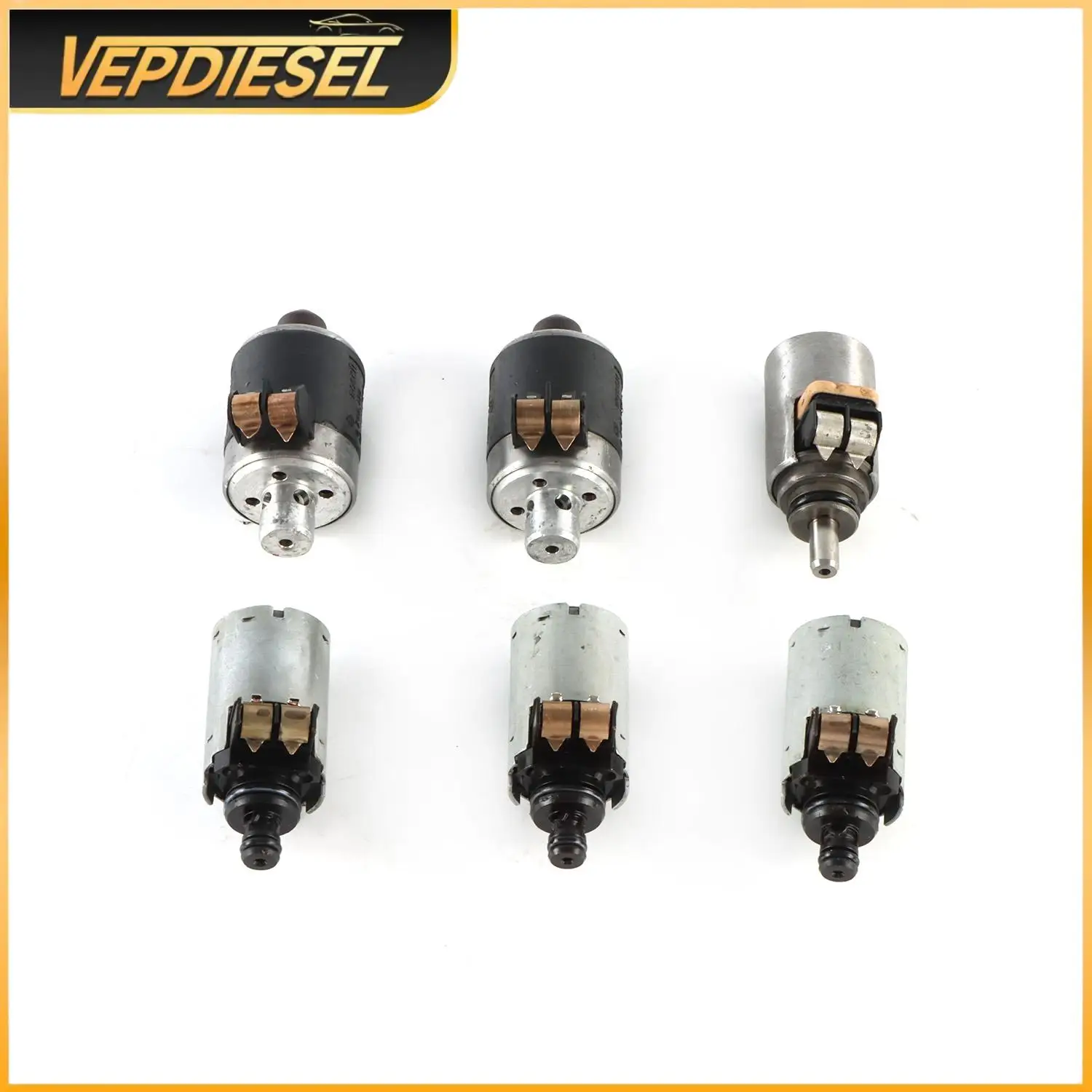 

6Pcs OEM 722.6 Solenoids 5-Speed Automatic Transmission Valve for Mercedes Benz S320 S350 S420 DODGE SPRINTER Tested Accessories