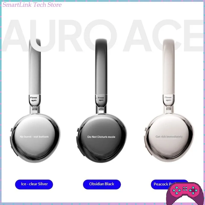 Edifier Auro Ace Over-Ear Bluetooth Headphones with Lyrics Display - Long Battery