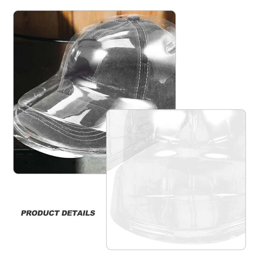 

4 Pcs Portable Hat Box Cap Shaper Baseball Caps Support Protector Display Rack Form Stand Dad