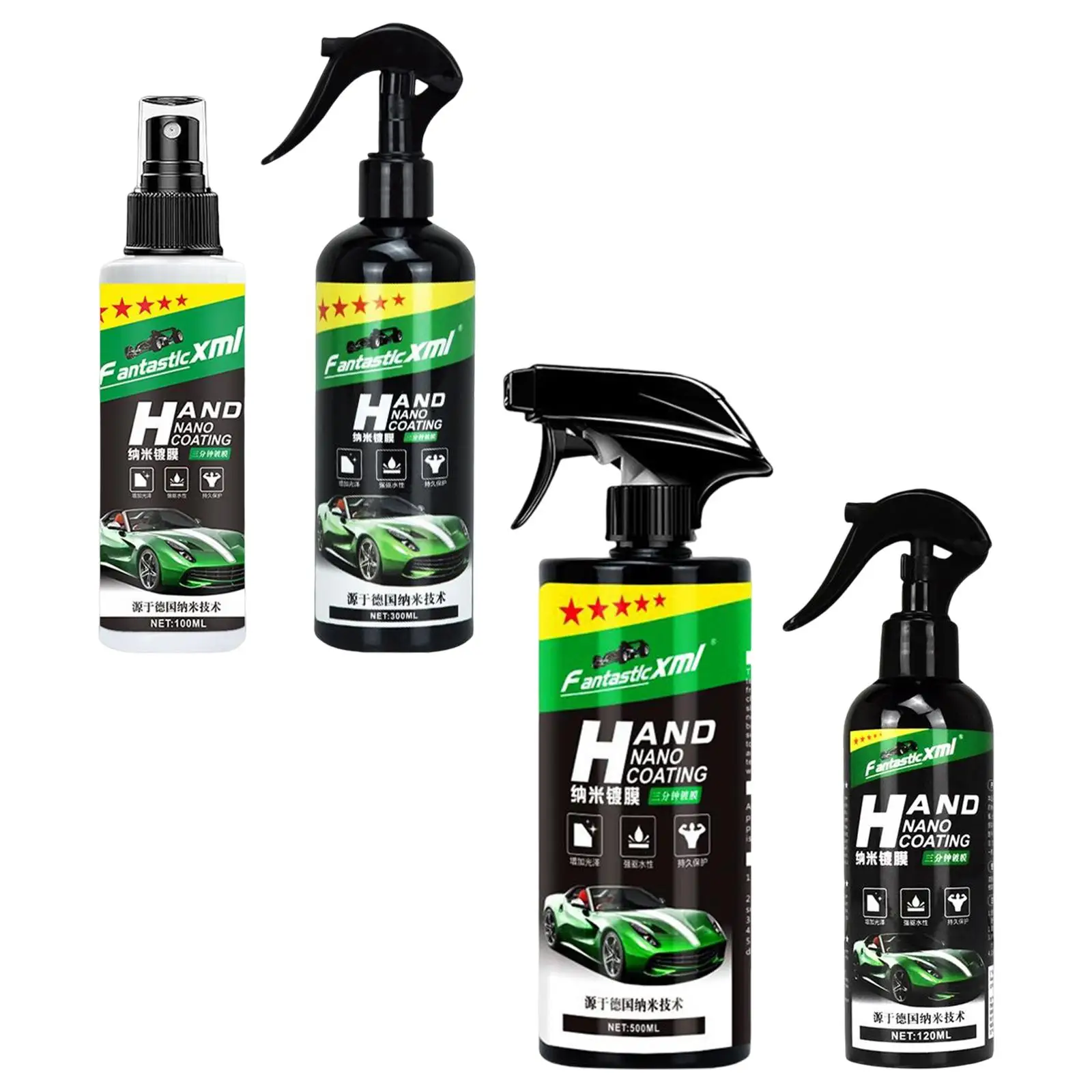 Nano Ceramic Spray Coating Stain Proof Anti Scratch Waterproof Self Cleaning