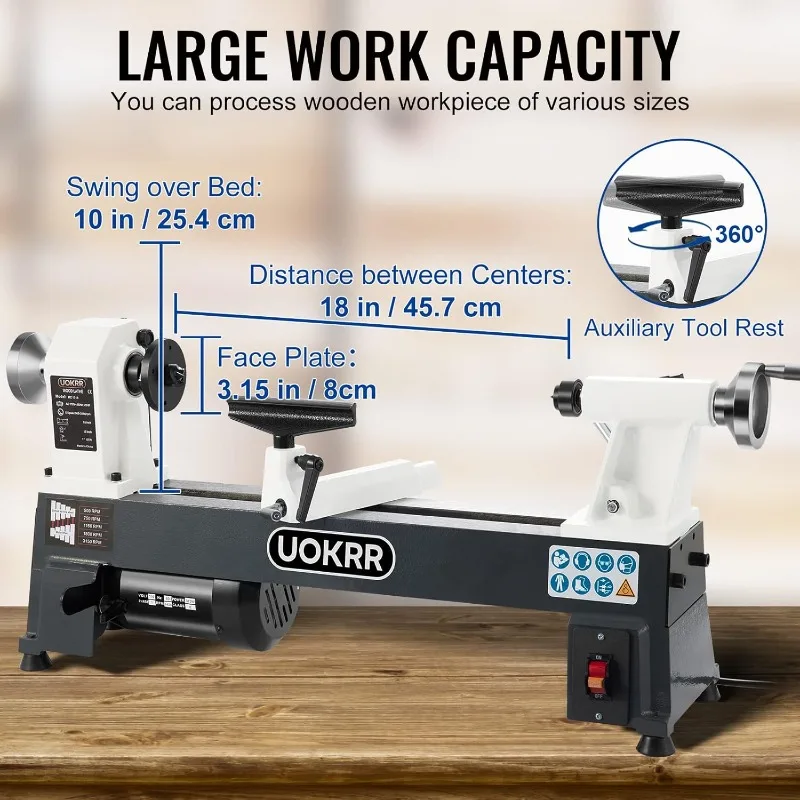 Benchtop Wood Lathe 10