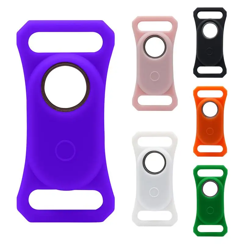 For Samsung Galaxy SmartTag2 Case Dog&Cat Tracker Cover, Silicone Protective Case for Galaxy Smart Tag 2 Holder for Pets