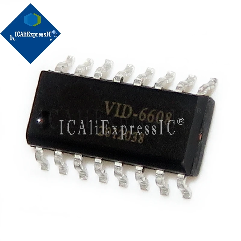 

50pcs/lot VID-6608TR VID-6608 VID6608 SOP-16 In Stock