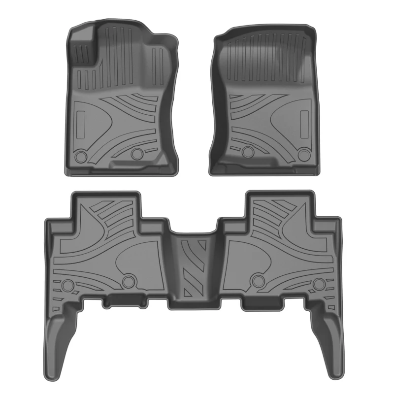 It is suitable for 13-20 Toyota 4Runner special anti-skid water all-vehicle floor mat double 3D silicone rubber TPE car floor ma