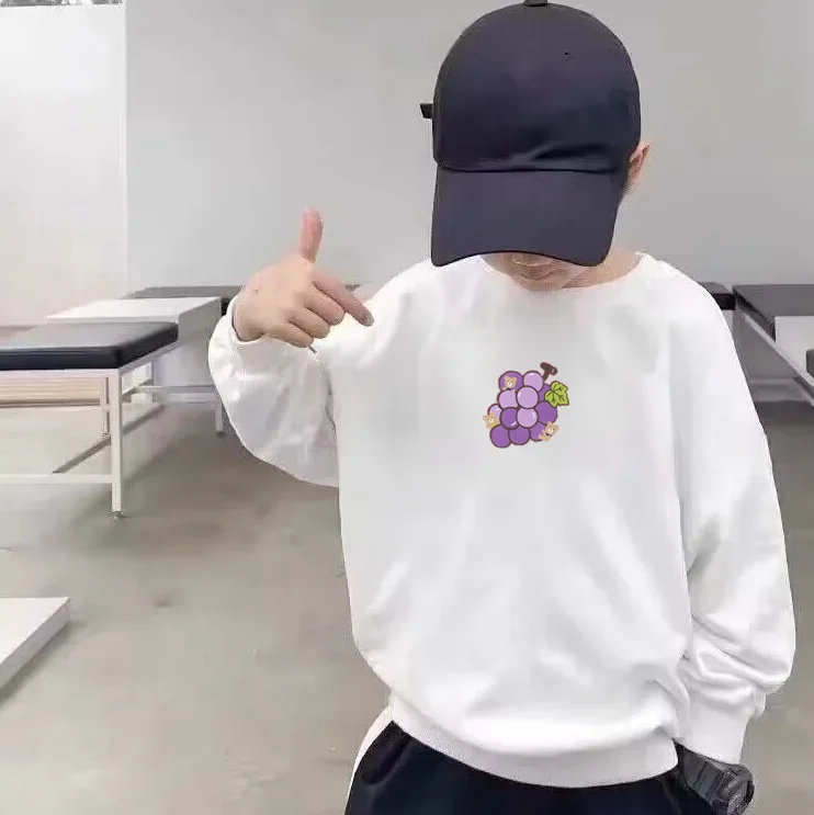 

2025 Kids Boy Girls Cartoon Pullover Tops Sweatshirt Long Sleeve Boys Regular Hoodies Coat