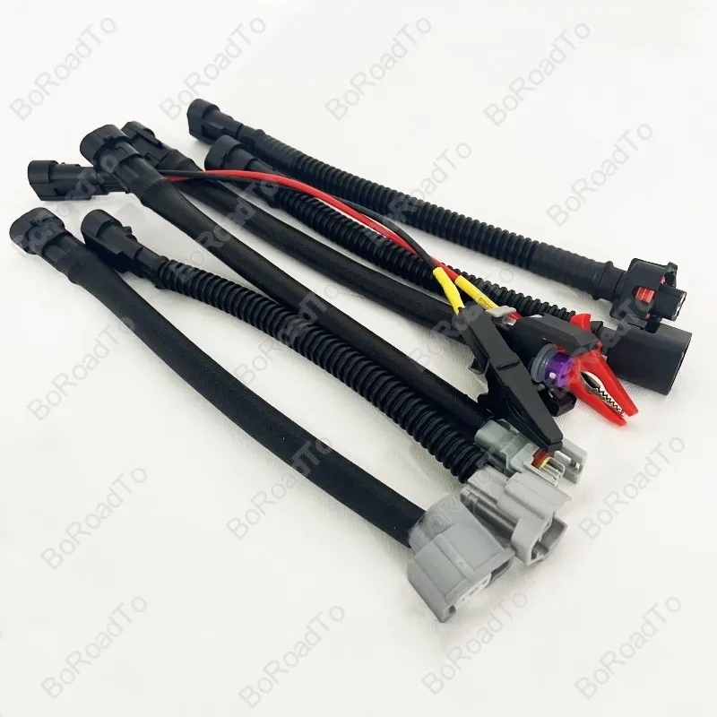 Common Rail Injector Tester Cable for Bosch Denso Delphi Siemens Diesel Nozzle Adapter Plug Cables Harness Cord