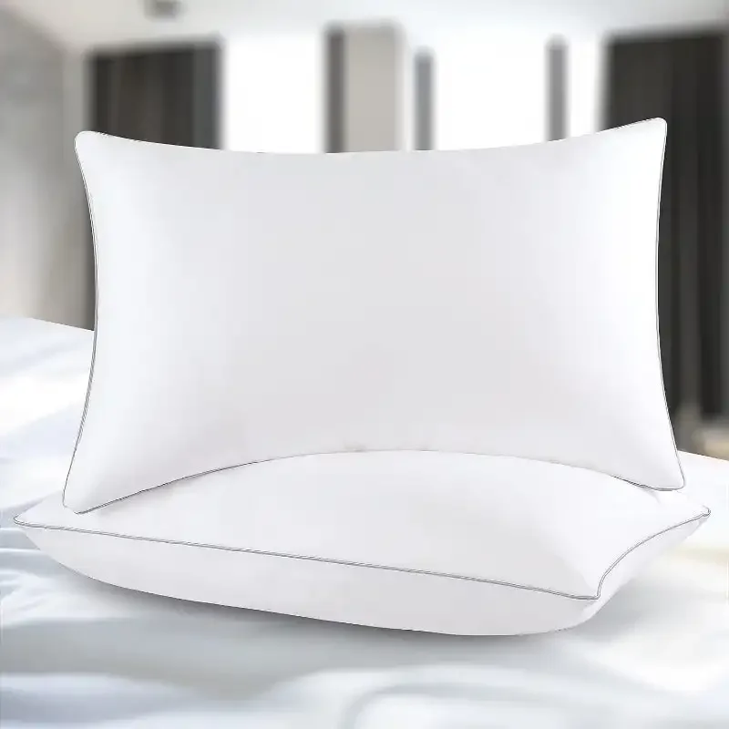 Bed Pillows for Sleeping Queen Size 2 Pack Cooling Pillow Set of 2 for Side Back and Stomach Sleepers