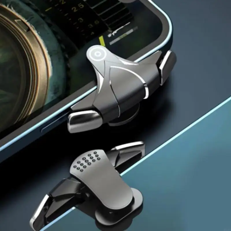 เกมโทรศัพท์มือถือ W91A ทริกเกอร์ K03 Metal Portable สำหรับเกมบนมือถือการเล่นเกมที่ยืดหยุ่น
