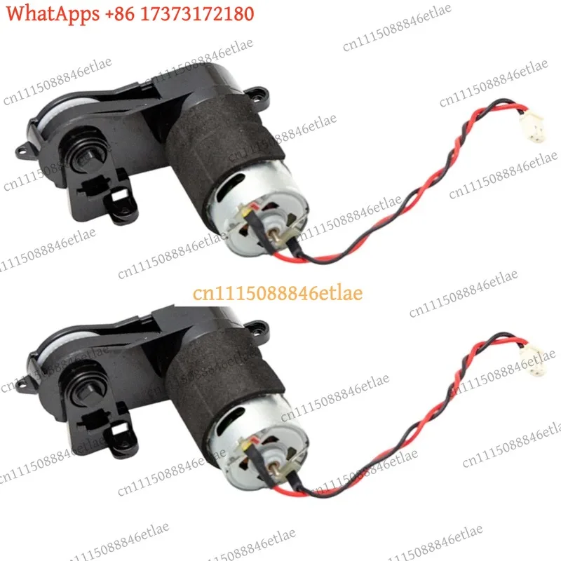 Floor Scrubber Motor for Robot Vacuum Cleaner, Black Silver Appliance Part, Easy Installation, Excellent Cleaning Performance
