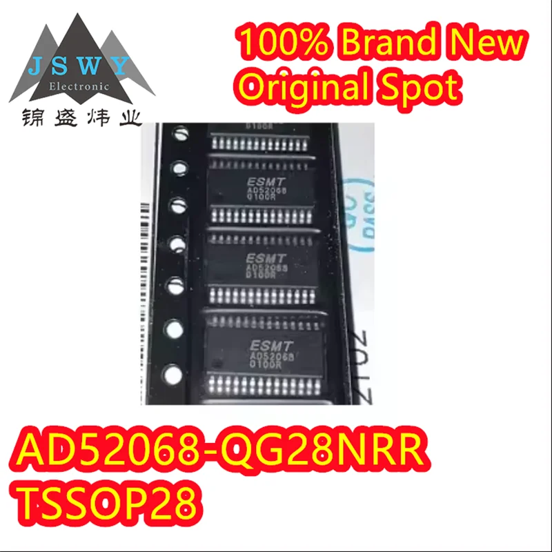 

(5/10pieces) AD52068 AD52068-QG28NRR TSSOP-28 audio power amplifier chip IC 100% brand new original electronics