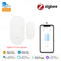 ZigBee Smart Door Sensor Door Open Closed Detectors Smart Home Security Protection EWelink Control Via Alexa Google Home Z2MQTT