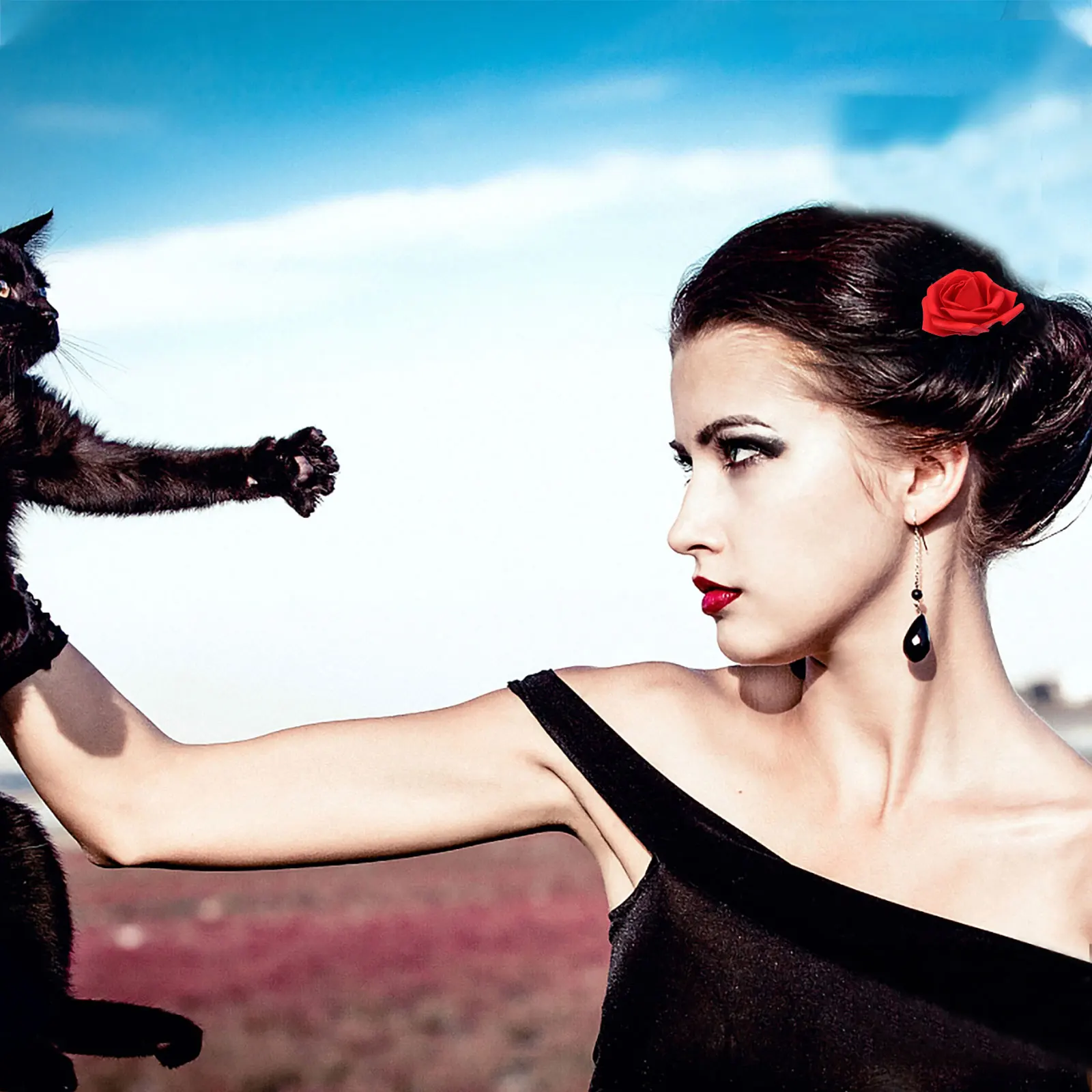 

100 pcs Artificial Rose Bouquet Lifelike Flowers Arrangement Props Wear Resistant Realistic Effect Beautiful Wedding