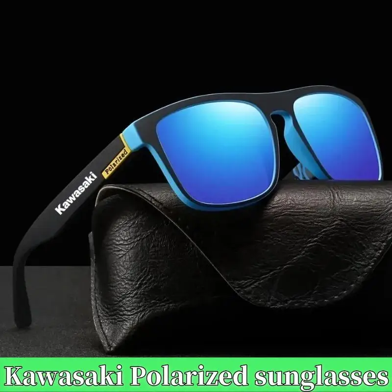 Kawasaki Fashion Vintage Polarized Sunglasses Men Women Retro Driving Fishing Luxury Brand Designer Sun Glasses UV400 Eyewear