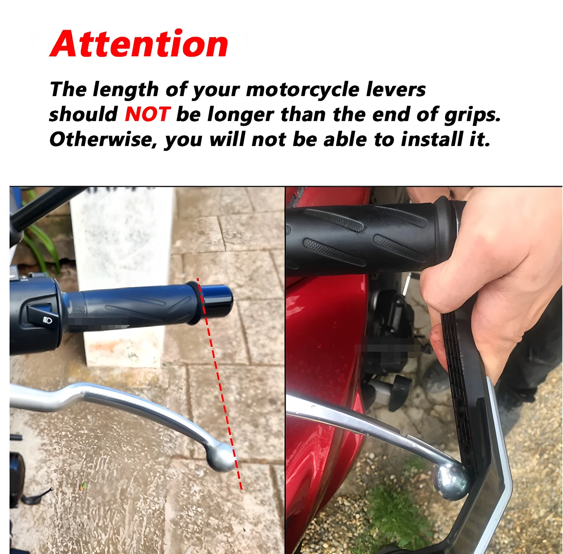 Fit For Tricity 300 125 155 2018 2019 2020 2021 2022 2023 2024 Motorcycle Handguard Grips Handle Shield Hand Guard Protector