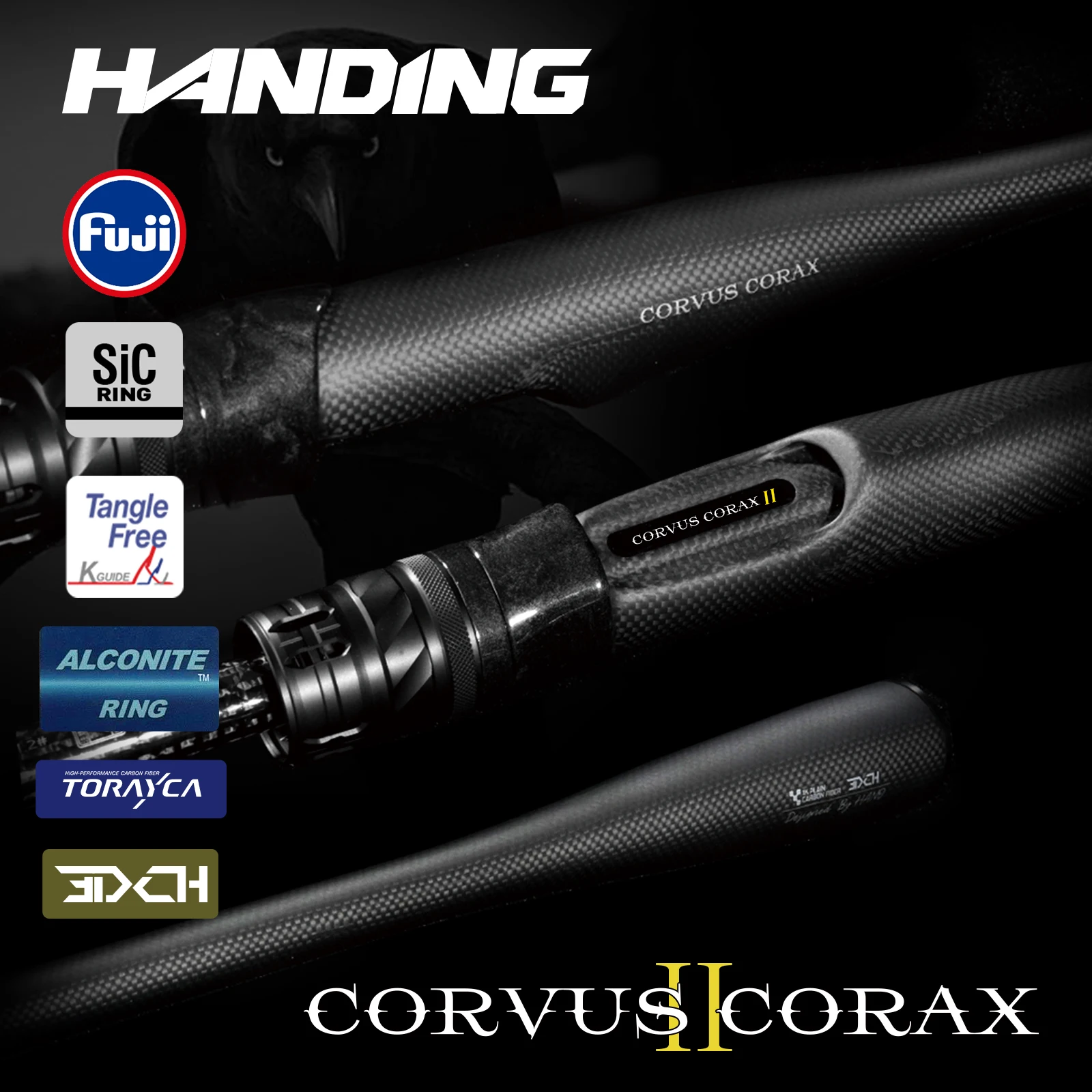 Kastking Reel Zephyr - Wędki spinningowe HANDING Corvus CoraxⅡ wysokiej