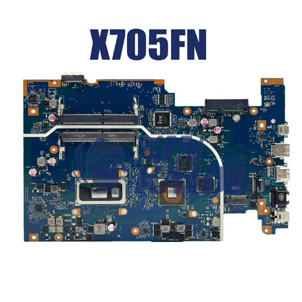 

Computer Systemboard For ASUS VivoBook X705FN X705F N705FN M705F Laptop Motherboard i5 8265U i7 8565U GPU MX150 V2G Mainboard