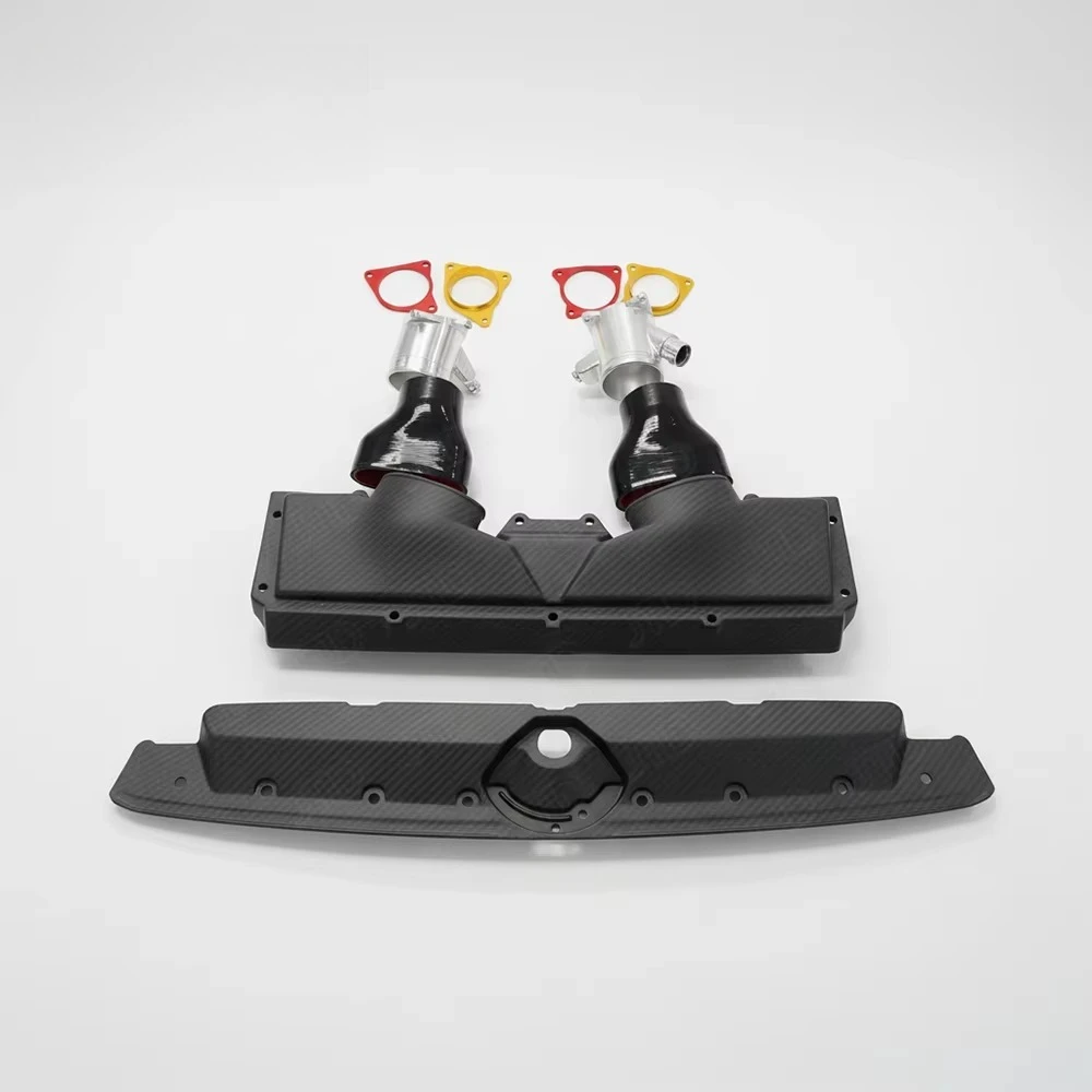 Hot Sale Performance Upgrade Kit Aluminum Twin Intercooler and Carbon Fiber Intake for RS6 RS7 C8 Direct Fit
