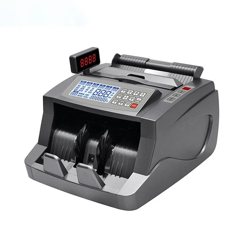 Money Counter Machine Counterfeit Bill Detector Automatic Money Detection Bill Counting Machine with UV MG IR for EURO US Dollar