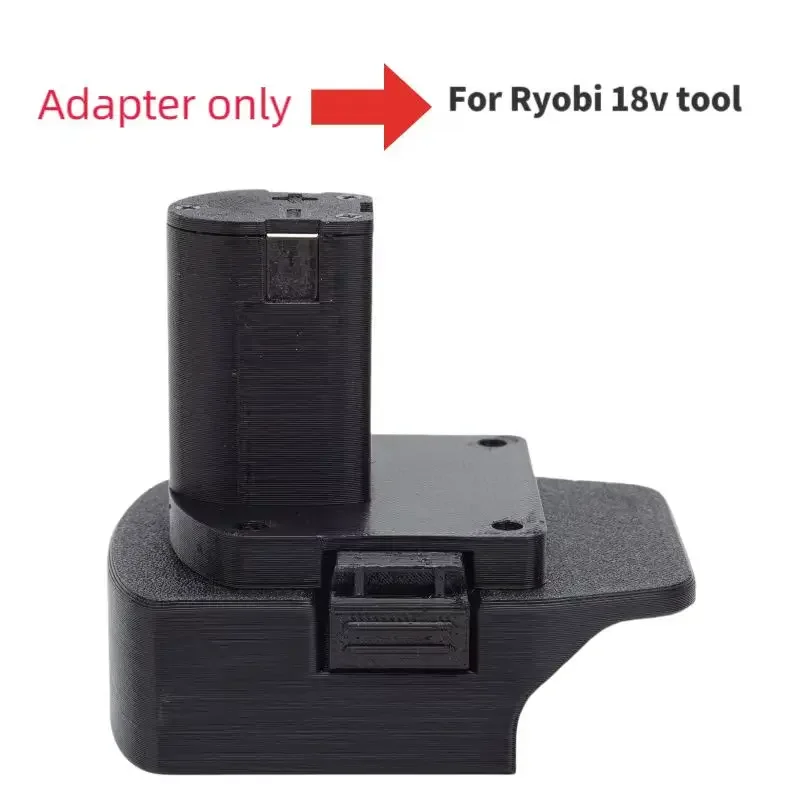 Convertidor para herramientas Ryobi de 18 V, compatible con adaptador de batería de litio Hitachi de 18 V (no incluye herramientas ni batería)