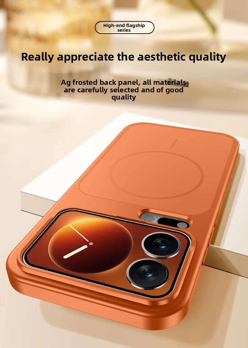 حافظة لهاتف Xiaomi 17 Pro Max حافظة صلبة من البولي كربونات AG غير لامعة لهاتف MagSafe غطاء خلفي مغناطيسي لهاتف Xiaomi 17 Pro #5