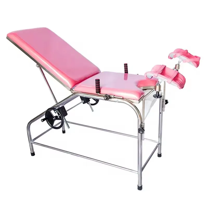 YGF2005A Cheap Manual Gynecological Examination Table Hot Birthing Operate Chair Hot Gynecology Table Examination Chair