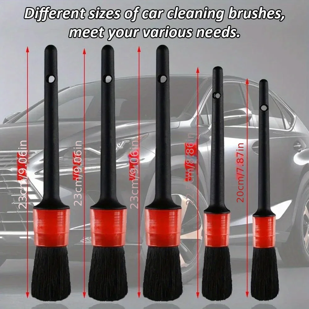 13Pcs Car Detailing Brush Set The Ultimate Auto Cleaning Kit for Vents Gaps Maintenance Car Air Outlet Detail Clearance Brush