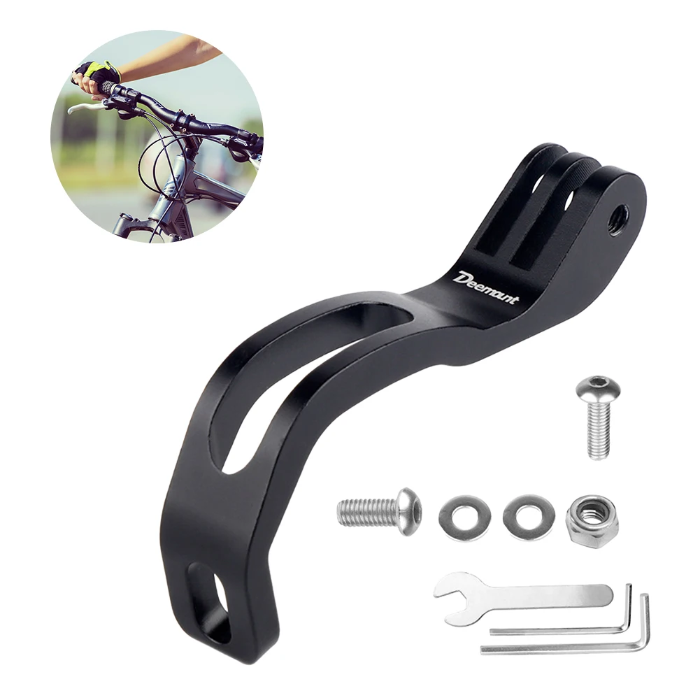 

Bicycle Front Light Holder Adjustable Lamp Bracket Aluminum Alloy Camera Stand Bike Flashlight Mount Holder for Brompton GoPro