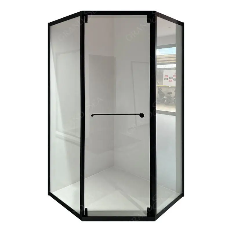 

Custom. Cheap BathroomAluminum Aqua Glass Straight Hotel Bathroom Sliding Shower Rooms By Sliding Enclosure Shower Rooms