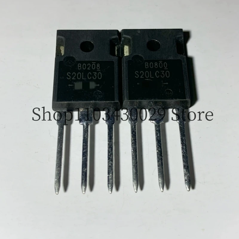 10Pcs Original genuine S20LC30T S20LC30 TO-247 20A 300V fast recovery diode Actual picture