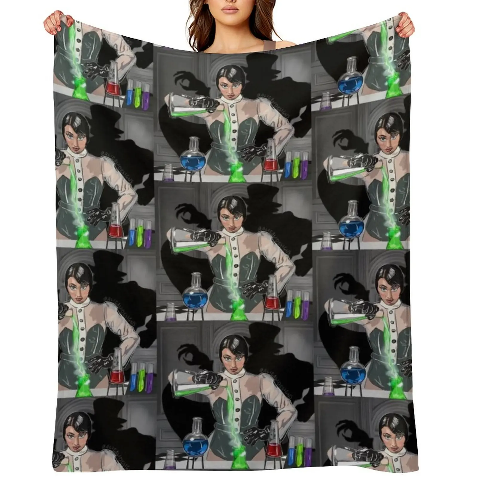 

The Alchemist Qveen Herby Throw Blanket Baby Summer Beddings Beach For Sofa Thin Blankets