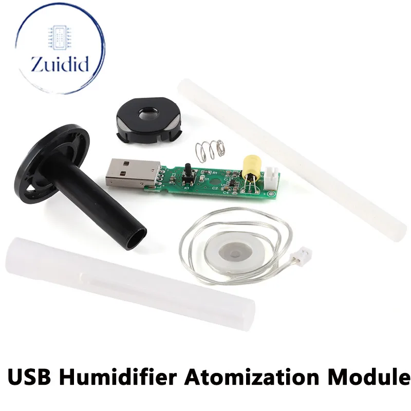 USB Humidifier Atomization Module Spray DIY Experimental Equipment Accessories Ultrasonic Integrated Drive Circuit Board