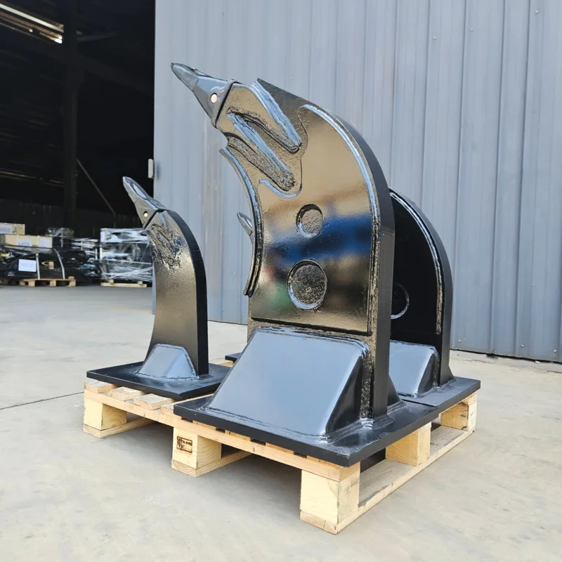 

For Sea Shipping CustomizedCustomized Heavy-Duty Single Tine Tooth Rock Ripper Attachment Fits All Brands for Excavators in Cons